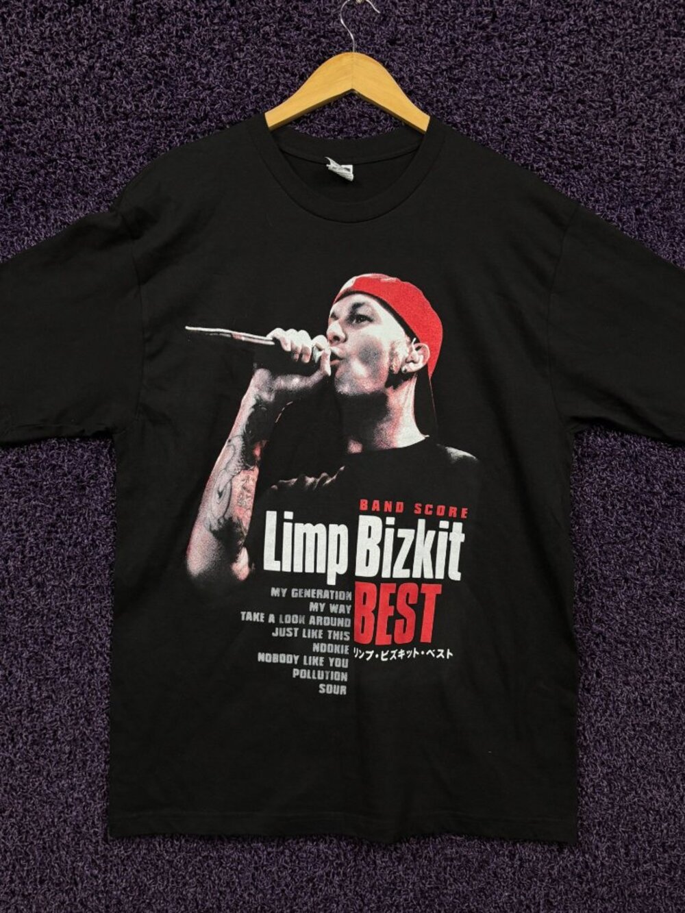 Limp Bizkit Performance Of Japan Poster Nu Metal T-Shirt L